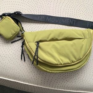 FP Movement by Free People Crossbody Sling Bag - Olive Green